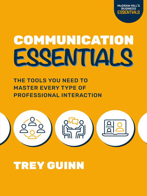 Title details for Communication Essentials by Trey Guinn - Available